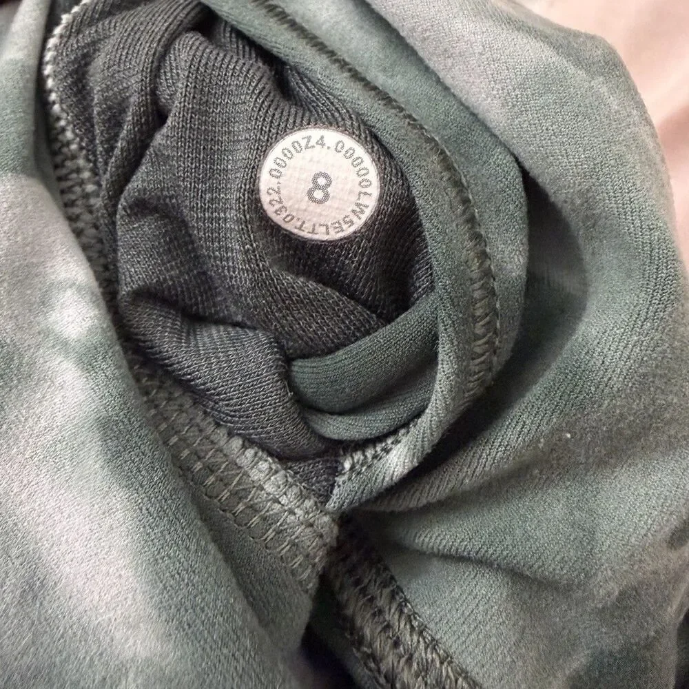 Lululemon Align High Rise Leggings Womens 8 Diamond Tie Dye Green Yoga 31”
